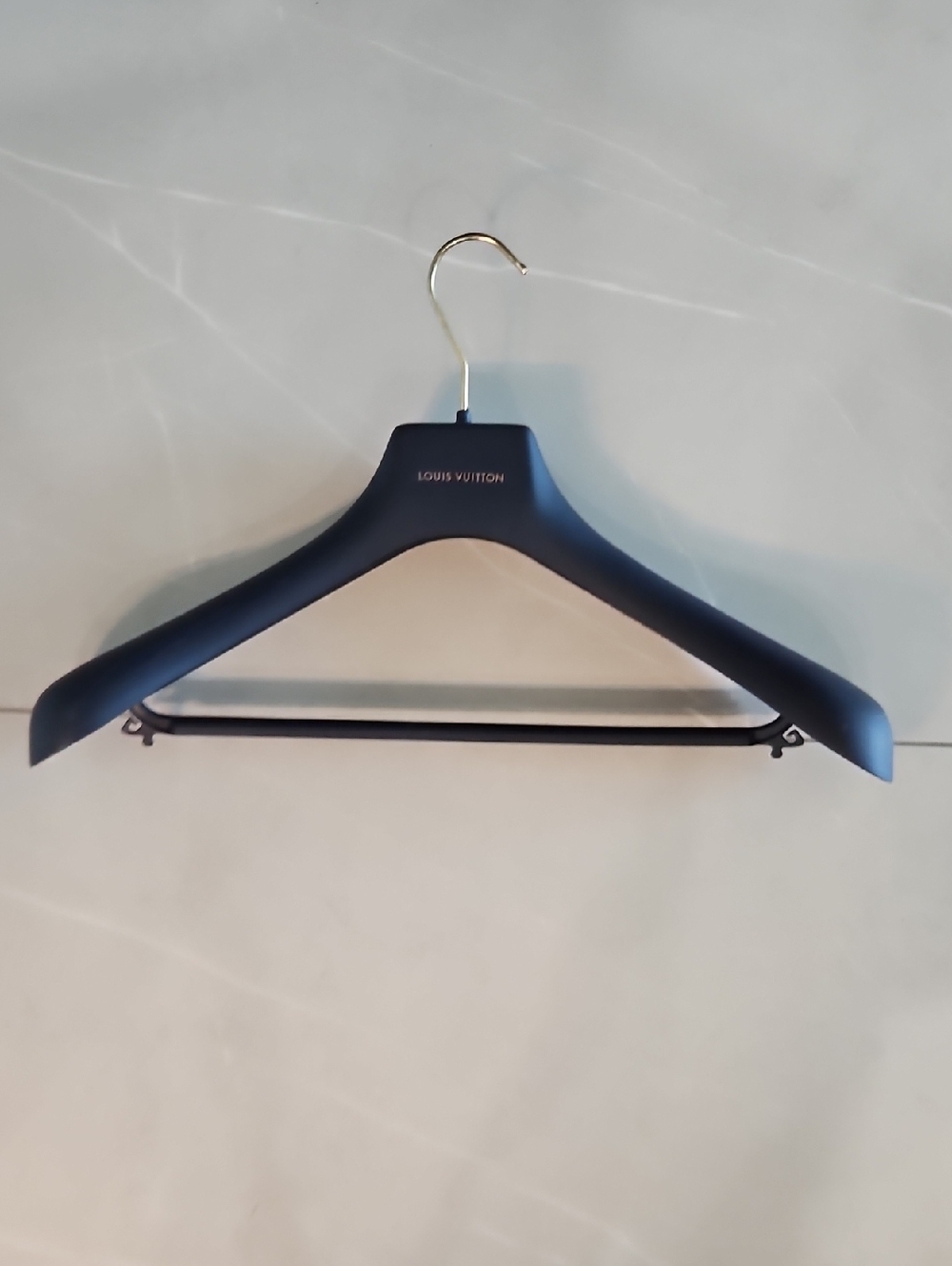 Louis Vuitton Black and Gold Suit Hanger